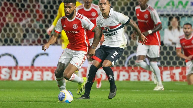 CAMPEONATO BRASILEIRO DA SÉRIE A DE 2024. PRIMEIRA FASE. OITAVA RODADA. INTERNACIONAL-RS. SÃO PAULO-SP.