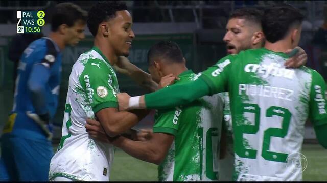 CAMPEONATO BRASILEIRO DA SÉRIE A DE 2024. PRIMEIRA FASE. OITAVA RODADA. PALMEIRAS-SP. VASCO-RJ.