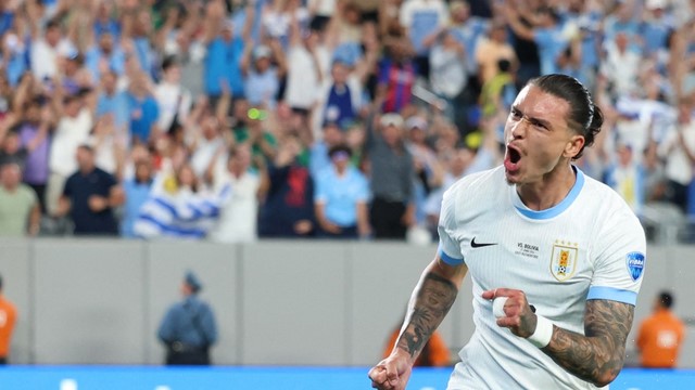 COPA AMÉRICA DE 2024. PRIMEIRA FASE. SEGUNDA RODADA. GRUPO C. URUGUAI. BOLÍVIA. NOVA JERSEY. ESTADOS UNIDOS.