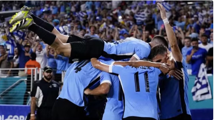 COPA AMÉRICA DE 2024. PRIMEIRA FASE. PRIMEIRA RODADA. GRUPO C. URUGUAI. PANAMÁ. MIAMI. CIDADE DOS ESTADOS UNIDOS.