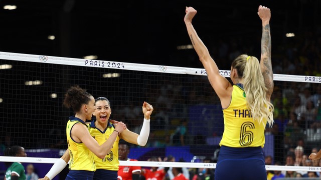 JOGOS OLÍMPICOS DE PARIS 2024. VÔLEI FEMININO DE 2024. PRIMEIRA FASE. PRIMEIRA RODADA. BRASIL. QUÊNIA.
