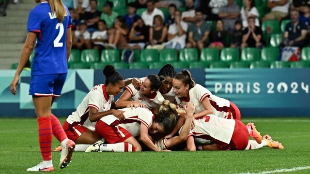JOGOS OLÍMPICOS DE PARIS 2024. FRANÇA. FUTEBOL FEMININO. PRIMEIRA FASE. SEGUNDA RODADA. GRUPO A. FRANÇA. CANADÁ.