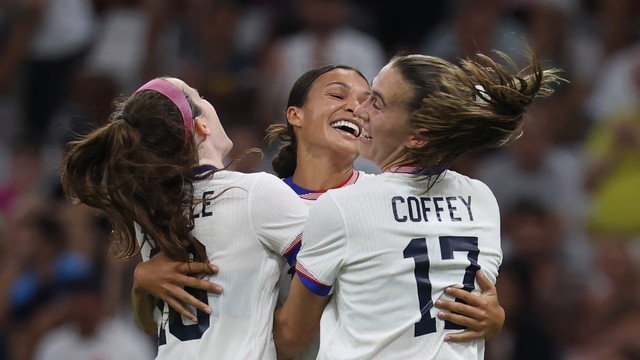 JOGOS OLÍMPICOS DE PARIS 2024. FRANÇA. FUTEBOL FEMININO. PRIMEIRA FASE. SEGUNDA RODADA. GRUPO B. ESTADOS UNIDOS. CLASSIFICADO. ALEMANHA.