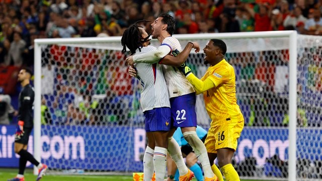 EUROCOPA DE 2024. QUARTAS DE FINAL. JOGO ÚNICO. PARTIDA ÚNICA. HAMBURGO. CIDADE DA ALEMANHA. VOLKSPARKSTADION. FRANÇA. CLASSIFICADA. PORTUGAL. ELIMINADA. SEMIFINAL. JOGO ÚNICO. PARTIDA ÚNICA. ESPANHA. CONTRA. FRANÇA. ARENA DE MUNIQUE. MUNIQUE. CIDADE DA ALEMANHA. 9 DE JULHO DE 2024. 16 HORAS. HORÁRIO DE BRASÍLIA.