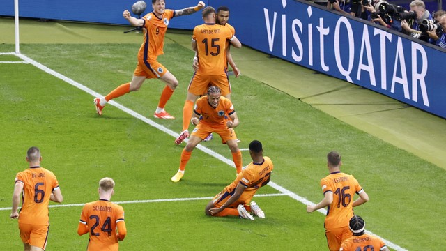 EUROCOPA DE 2024. QUARTAS DE FINAL. JOGO ÚNICO. PARTIDA ÚNICA. ESTÁDIO OLÍMPICO DE BERLIM. BERLIM. CIDADE DA ALEMANHA. HOLANDA. CLASSIFICADA. TURQUIA. ELIMINADA. SEMIFINAL.JOGO ÚNICO. PARTIDA ÚNICA. DORTMUND. CIDADE DA ALEMANHA. INGLATERRA. CONTRA. HOLANDA. QUARTA-FEIRA. 10 DE JULHO DE 2024. 16 HORAS. HORÁRIO DE BRASÍLIA.