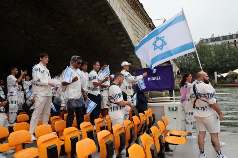 OLIMPÍADAS DE 2024. PARIS. DELEGAÇÃO DE ISRAEL. SEGUNRANÇA.