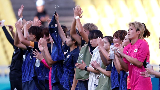 JOGOS OLÍMPICOS DE PARIS. FRANÇA. 2024. FUTEBOL FEMININO. GRUPO A. ESPANHA. CLASSIFICADA. 9 PONTOS. PRIMEIRA COLOCADA. JAPÃO. 6 PONTOS. CLASSIFICADA. SEGUNDO COLOCADO. BRASIL. TERCEIRO COLOCADO. 3 PONTOS. NIGÉRIA. QUARTA COLOCADA. 0 PONTO. ELIMINADA.
