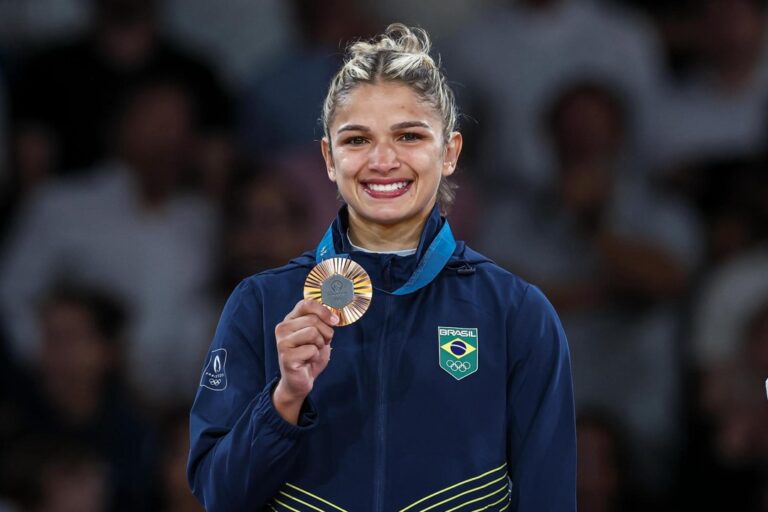 LARISSA PIMENTA. BRONZE. JUDÔ.