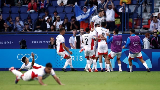 JOGOS OLÍMPICOS DE 2024. PARIS. FRANÇA. FUTEBOL MASCULINO. PRIMEIRA FASE. SEGUNDA RODADA. GRUPO D. PARAGUAI. ISRAEL.