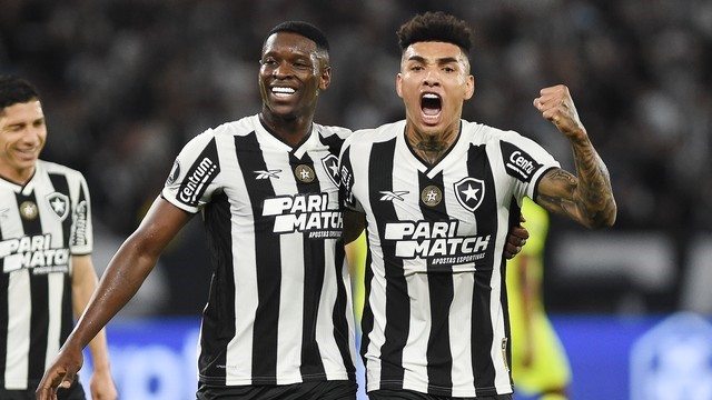 TAÇA LIBERTADORES DA AMÉRICA DE 2024. OITAVAS DE FINAL. PRIMEIRO JOGO. JOGO DE IDA. BOTAFOGO-RJ. BRASIL. PALMEIRAS-SP. BRASIL.