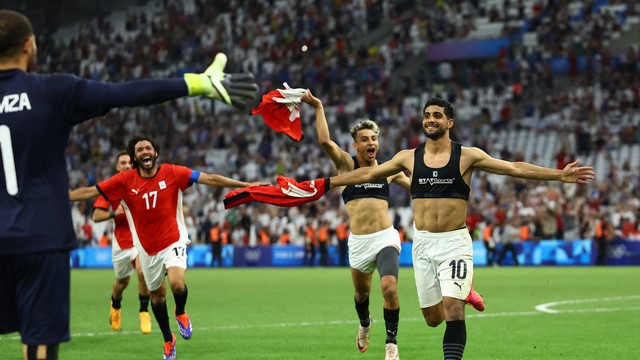 JOGOS OLÍMPICOS DE PARIS 2024. FRANÇA. QUARTAS DE FINAL. JOGO ÚNICO. PARTIDA ÚNICA. EGITO. CLASSIFICADO. PARAGUAI. ELIMINADO. SEMIFINAL. JOGO ÚNICO. PARTIDA ÚNICA. EGITO. CONTRA. FRANÇA. OU. ARGENTINA.