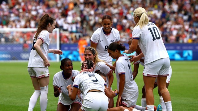 JOGOS OLÍMPICOS. PARIS. 2024. FRANÇA. QUARTAS DE FINAL. JOGO ÚNICO. PARTIDA ÚNICA. ESTADOS UNIDOS. CLASSIFICADA. JAPÃO. ELIMINADO.SEMIFINAL. JOGO ÚNICO. PARTIDA ÚNICA. ESTADOS UNIDOS. CONTRA. ALEMANHA.OU. CANADÁ.