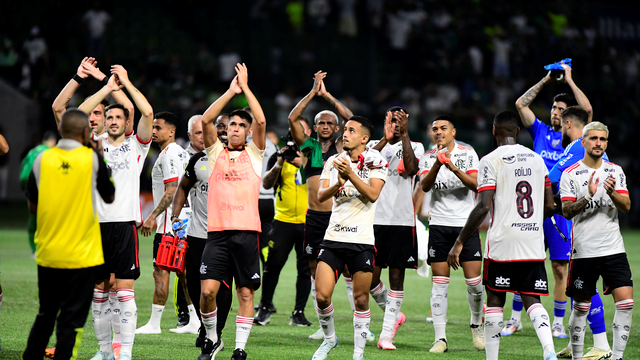 COPA DO BRASIL DE 2024. OITAVAS DE FINAL. JOGO DE VOLTA. SEGUNDA PARTIDA. FLAMENGO-RJ. CLASSIFICADO. PALMEIRAS-SP. ELIMINADO.