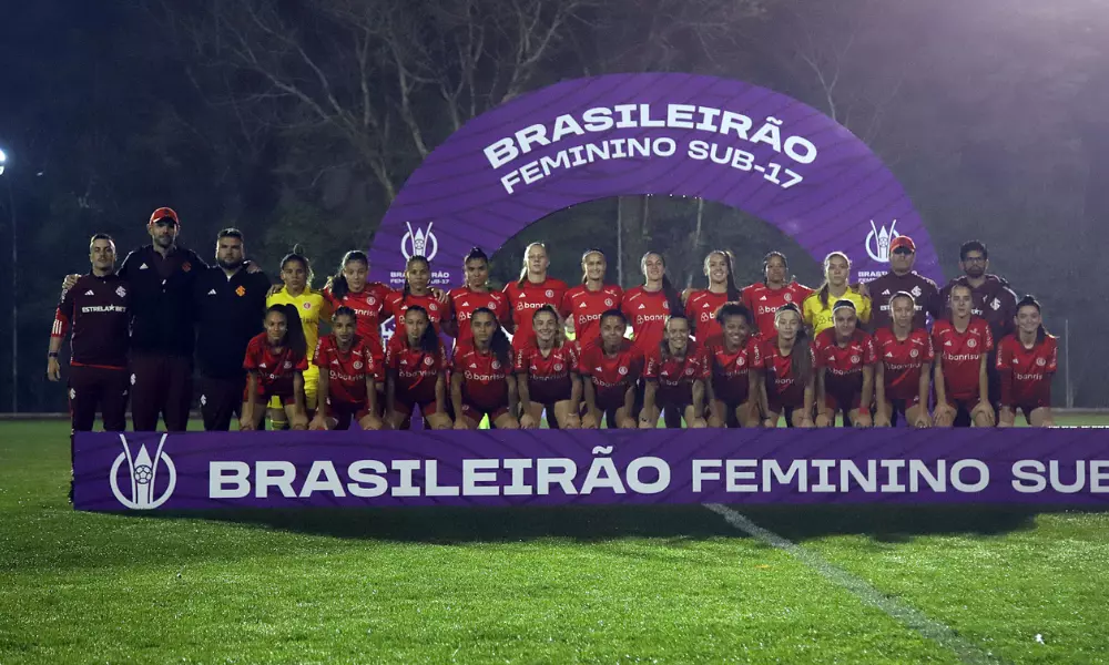 CAMPEONATO BRASILEIRO DE FUTEBOL FEMININO SUB-17 D E2024. TERCEIRA EDIÇÃO. FINAL. JOGO ÚNICO. PARTIDA. ÚNICA. INTERNACIONAL-RS. CAMPEÃO. BICAMPEÃO. 2022. 2024. GRÊMIO-RS. VICE-CAMPEÃO.