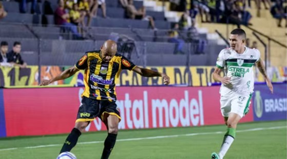 CAMPEONATO BRASILEIRO DA SÉRIE B DE 2024. PRIMEIRA FASE. VIGÉSIMA PRIMEIRA RODADA. NOVORIZONTINO-SP. AMÉRICA-MG.
