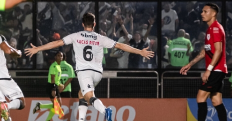 COPA DO BRASIL DE 2024. OITAVAS DE FINAL. JOGO DE VOLTA. SEGUNDA PARTIDA. VASCO-RJ. CLASSIFICADO. ATLÉTICO-GO. ELIMINADO.