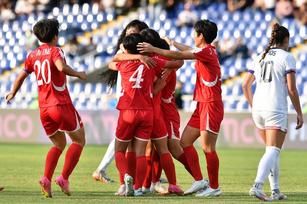 COPA DO MUNDO DE FUTEBOL FEMININO SUB-20 DE 2024. SEMIFINAL. JOGO ÚNICO. PARTIDA ÚNICA. COREIA DO NORTE. CLASSIFICADA. ESTADOS UNIDOS. ELIMINADO. JAPÃO. CLASSIFICADO. HOLANDA. ELIMINADA. DECISÃO DO TERCEIRO LUGAR. QUARTO LUGAR. JOGO ÚNICO. PARTIDA ÚNICA. ESTADOS UNIDOS. CONTRA. HOLANDA. FINAL. JOGO ÚNICO. PARTIDA ÚNICA. COREIA DO NORTE. CONTRA. JAPÃO.