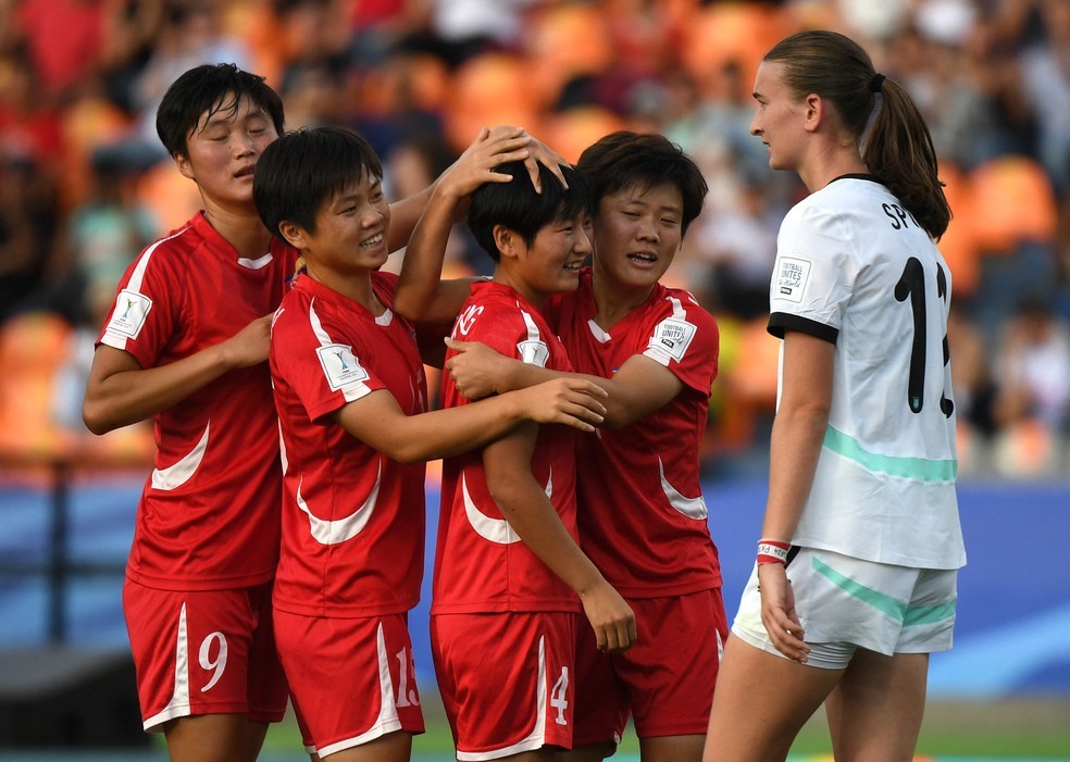 COPA DO MUNDO DE FUTEBOL FEMININO SUB-20 DE 2024. SEDE COLÔMBIA. OITAVAS DE FINAL. JOGO ÚNICO. PARTIDA ÚNICA. COREIA DO NORTE. CLASSIFICADA. ÁUSTRIA.ELIMINADA. QUARTAS DE FINAL. JOGO ÚNICO. PARTIDA ÚNICA. BRASIL. CONTRA. COREIA DO NORTE.