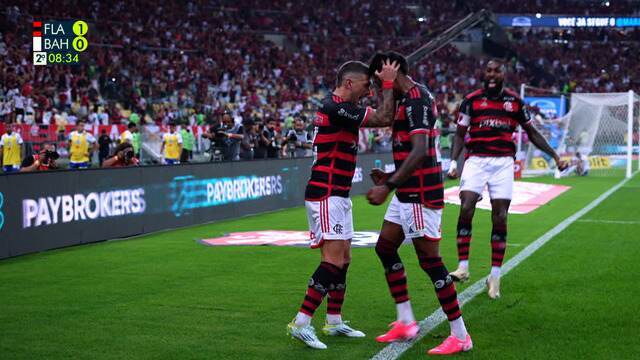 COPA DO BRASIL DE 2024. QUARTAS DE FINAL. JOGO DE VOLTA. SEGUNDA PARTIDA. FLAMENGO-RJ. CLASSIFICADO. BAHIA-BA. ELIMINADO. SEMIFINAL. JOGO DE IDA. JOGO DE VOLTA. PRIMEIRA PARTIDA. SEGUNDA PARTIDA. FLAMENGO-RJ. CONTRA. CORINTHIANS-SP.
