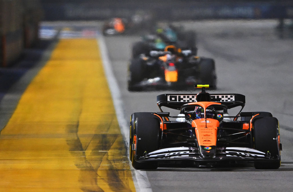 FÓRMULA 1 DE 2024. GRANDE PRÊMIO DE SINGAPURA. LANDO NORRIS. MCLAREN.