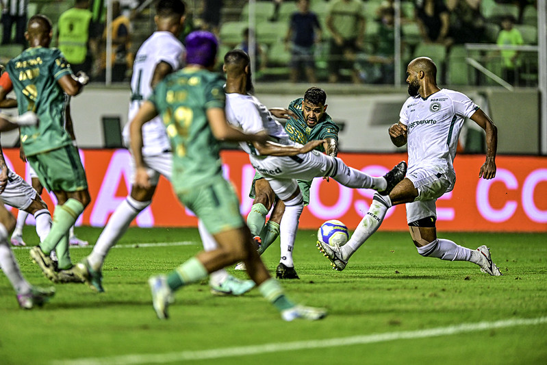 CAMPEONATO BRASILEIRO DA SÉRIE B DE 2024. PRIMEIRA FASE. VIGÉSIMA SEGUNDA RODADA. AMÉRICA-MG. GOIÁS-GO.