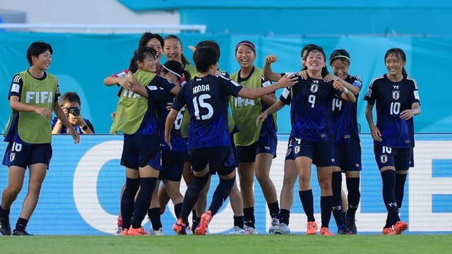 COPA DO MUNDO DE FUTEBOL FEMININO SUB-17 DE 2024. PRIMEIRA FASE. SEGUNDA RODADA. GRUPO D. BRASIL. JAPÃO.