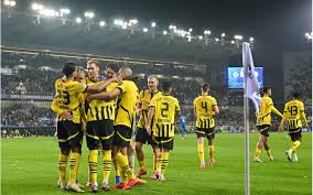 CHAMPIONS LEAGUE. LIGA DOS CAMPEÕES DA EUROPA. TEMPORADA 2024.2025. PRIMEIRA FASE. QUARTA RODADA. BORUSSIA DORMTUND. ALEMANHA. STURM GRAZ. ÁUSTRIA.