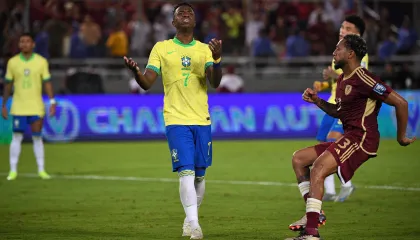 ELIMINATÓRIAS DA CONMEBOL. CONFEDERAÇÃO SUL-AMERICANA DE FUTEBOL. COPA DO MUNDO DE 2026. PRIMEIRA FASE. DÉCIMA PRIMEIRA RODADA. VENEZUELA. BRASIL.