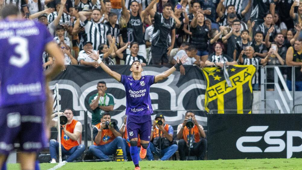 CAMPEONATO BRASILEIRO DA SÉRIE B DE 2024. PRIMEIRA FASE. TRIGÉSIMA QUINTA RODADA. CEARÁ-CE. AVAÍ-SC.