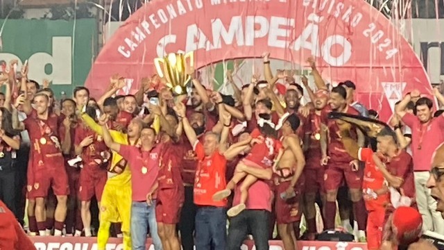 CAMPEONATO MINEIRO DA SEGUNDA DIVISÃO DE 2024. FINAL. JOGO DE VOLTA. SEGUNDA PARTIDA. SEGUNDO JOGO. GUARANI-MG. CAMPEÃO. BICAMPEÃO. 1994. 2024. UBERABA-MG. VICE-CAMPEÃO.