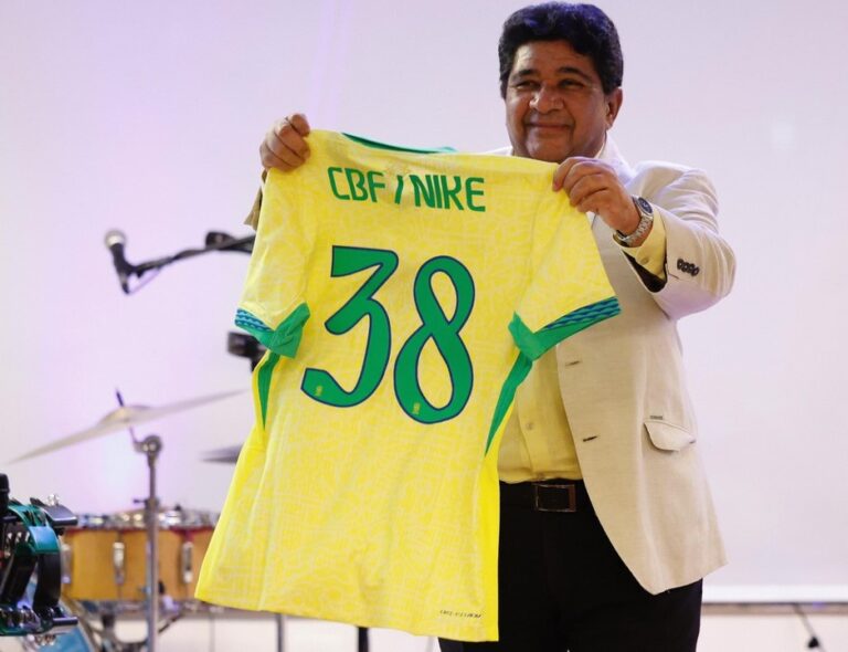 SELEÇÃO BRASILEIRA. NIKE. RENOVAÇÃO ATÉ 2038.