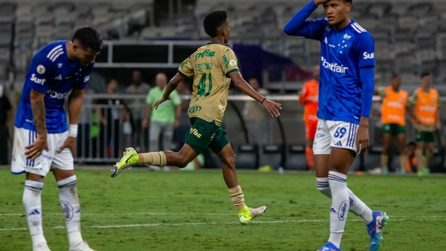 CAMPEONATO BRASILEIRO DA SÉRIE A DE 2024. PRIMEIRA FASE. TRIGÉSIMA SÉTIMA RODADA. CRUZEIRO-MG. PALMEIRAS-SP.