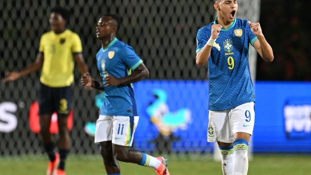 SUL-AMERICANO SUB-20 DE 2025. PRIMEIRA FASE. FASE DE GRUPOS. GRUPO B. QUARTA RODADA. BRASIL. CLASSIFICADO. EQUADOR. ELIMINADO.