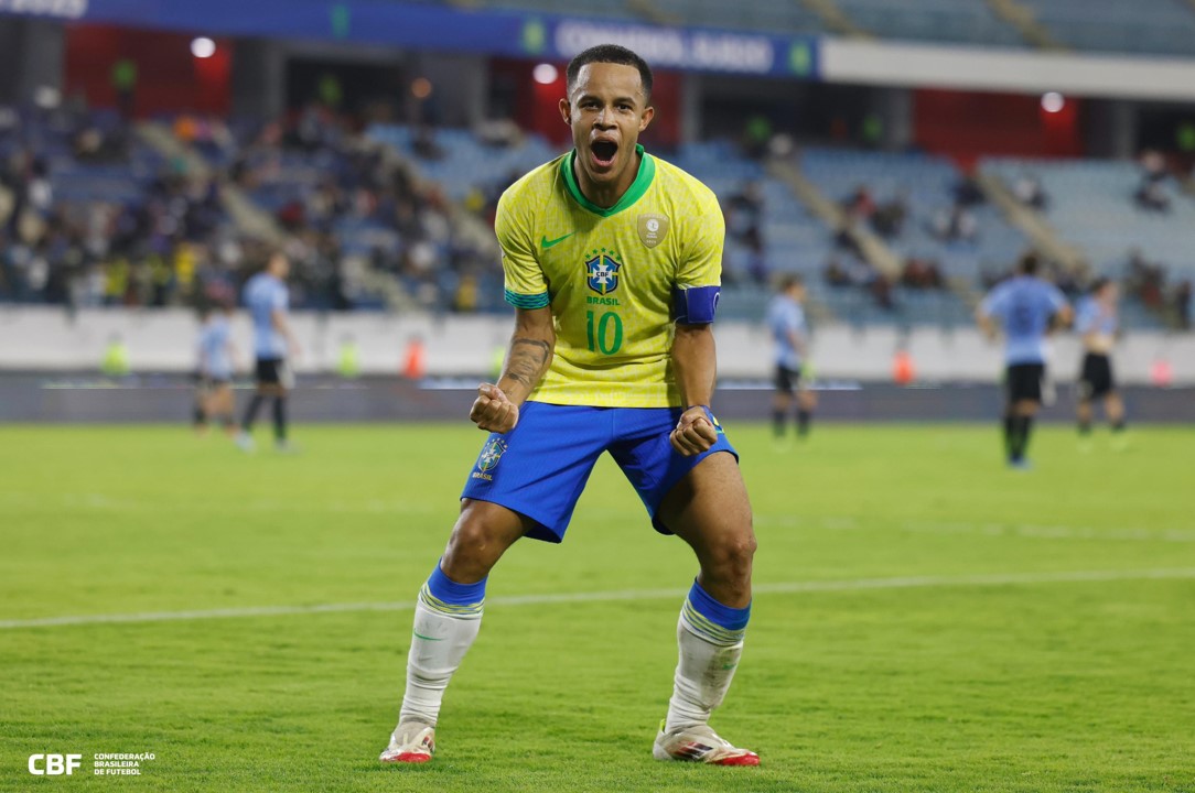 SUL-AMERICANO SUB-20 DE 2025. HEXAGONAL FINAL. PRIMEIRA RODADA. BRASIL. URUGUAI.