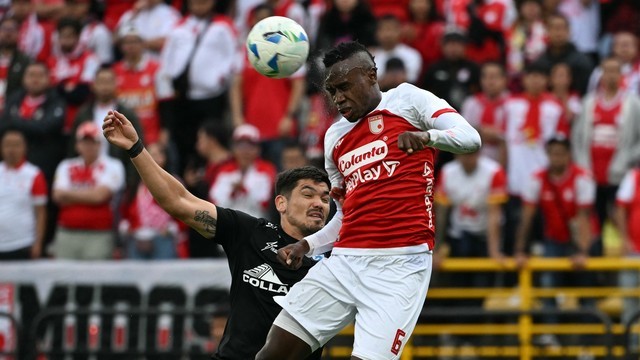 TAÇA LIBERTADORES DA AMÉRICA DE 2025. SEGUNDA FASE. JOGO DE VOLTA. SEGUNDA PARTIDA. SEGUNDO JOGO. INDEPENDIENTE SANTA FE. COLÔMBIA. ELIMINADO. DEPORTES IQUIQUE. CHILE. CLASSIFICADO. TERCEIRA FASE. JOGO DE IDA. JOGO DE VOLTA. PRIMEIRA PARTIDA. SEGUNDA PARTIDA. DEPORTES IQUIQUES. CHILE. CONTRA. BOCA JUNIORS. ARGENTINA. OU. ALIANZA LIMA. PERU.