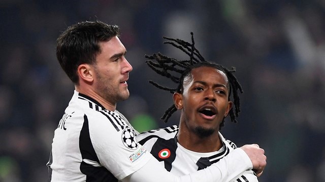 CHAMPIONS LEAGUE. LIGA DOS CAMPEÕES DA EUROPA. TEMPORADA 2024.2025. PLAYOFFS. JOGO DE IDA. PRIMEIRA PARTIDA. JUVENTUS. ITÁLIA. PSV EINDHOVEN. HOLANDA.