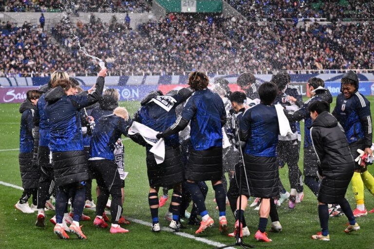 ELIMINATÓRIAS DA ÁSIA PARA COPA DO MUNDO DE 2026. TERCEIRA FASE. SÉTIMA RODADA. GRUPO C. JAPÃO. CLASSIIFCADO. BAHREIN. CONFEDERAÇÃO ASIÁTICA DE FUTEBOL. AFC.