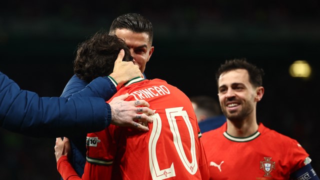 LIGA DAS NAÇÕES DA UEFA. UNIÃO DAS ASSOCIAÇÕES EUROPEIAS DE FUTEBOL. TEMPORADA 2024/2025. QUARTAS DE FINAL. JOGO DE VOLTA. SEGUNDA PARTIDA. SEGUNDO JOGO. PORTUGAL. CLASSIFICADO. DINAMARCA. ELIMINADO. SEMIFINAL. ALEMANHA. CONTRA. PORTUGAL. MUNIQUE. ALEMANHA. 4 DE JUNHO DE 2025. ÀS 15H45. HORÁRIO DE BRASÍLIA.