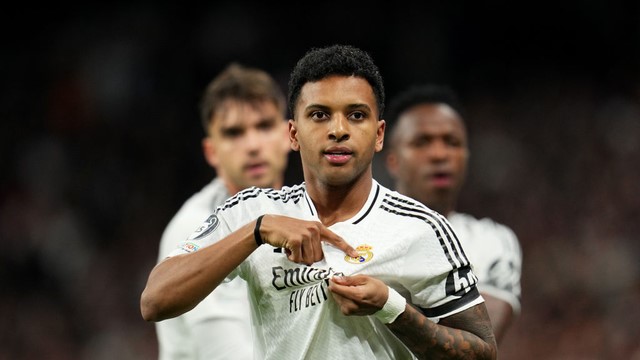 CHAMPIONS LEAGUE. LIGA DOS CAMPEÕES DA EUROPA. TEMPORADA 2024. 2025. OITAVAS DE FNAL. JOGO DE IDA. PRIMEIRA PARTIDA. PRIMEIRO JOGO. REAL MADRID. ESPANHA. ATLÉTICO DE MADRID. ESPANHA.