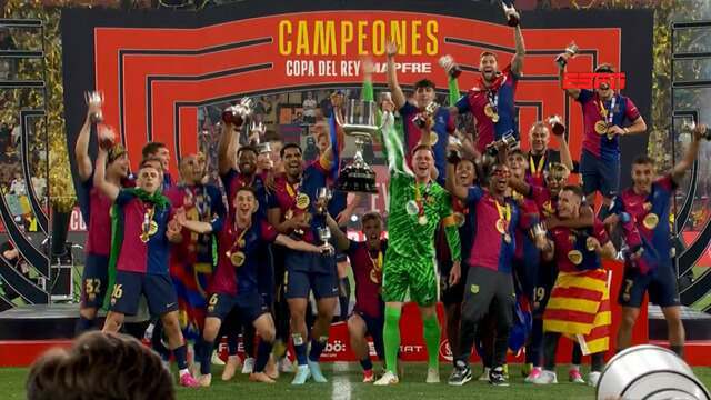 COPA DO EI. FINAL. JOGO ÚNICO. PARTIDA ÚNICA. BARCELONA. ESPANHA. CAMPEÃO. TRIGÉSIMA SEGUNDA VEZ. 1910. 1912. 1913. 1920. 1922. 1925. 1926. 1928. 1942. 1951. 1952. 1952/1953. 1957. 1958/1959. 1962/1963. 1967.1968. 1970/1971. 1977/1978. 1980/1981. 1982/1983. 1987/1988. 1989/1990. 1996/1997. 1997/1998. 2008/2009. 2011/2012. 2014/2015. 2015/2016. 2016/2017. 2017/2018. 2020/2021. 2024/2025. REAL MADRID. ESPANHA. VICE-CAMPEÃO.