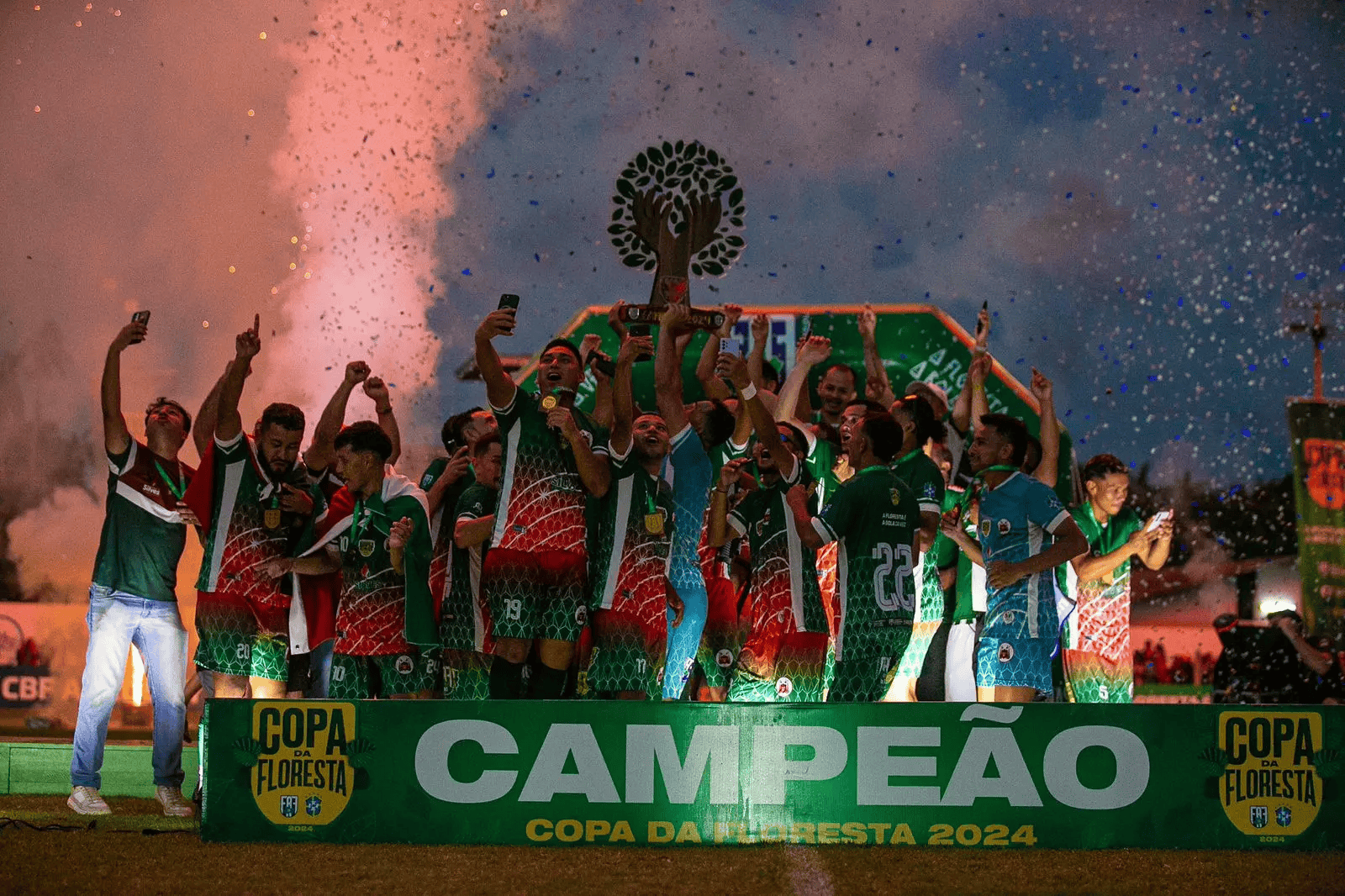 DIA DOS POVOS INDÍGENAS DO BRASIL. 19 DE ABRIL. CONSCIENTIZAÇÃO. CBF. CONFEDERAÇÃO BRASILEIRA DE FUTEBOL. COPA DA FLORESTA. FEDERAÇÃO AMAZONENSE DE FUTEBOL. FAF.