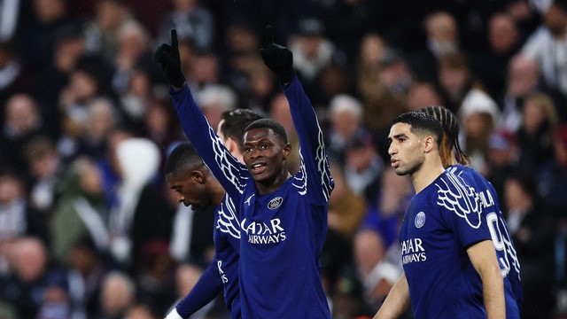 CHAMPIONS LEAGUE. LIGA DOS CAMPEÕES DA EUROPA. TEMPORADA 2024.2025. QUARTAS DE FINAL. JOGO DE VOLTA. SEGUNDA PARTIDA. SEGUNDO JOGO. ASTON VILLA. INGLATERRA. ELIMINADO. PARIS SAINT-GERMAIN. FRANÇA. CLASSIFICADO. SEMIFINAL. JOGO DE IDA. JOGO DE VOLTA. PRIMEIRO JOGO. PRIMEIRA PARTIDA. SEGUNDO JOGO. SEGUNDA PARTIDA. PARIS SAINT-GERMAIN. FRANÇA. CONTRA. REAL MADRID. ESPANHA. OU ARSENAL. INGLATERRA.