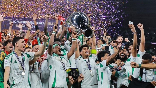 LIGA DOS CAMPEÕES DA ÁSIA. TEMPORADA 2024.2025. FINAL. JOGO ÚNICO. PARTIDA ÚNICA. JEDÁ, ARÁBIA SAUDITA. AL-AHLI. ARÁBIA SAUDITA. CAMPEÃO.TEMPORADA 2024.2025. KAWASAKI FRONTALE. JAPÃO. VICE-CAMPEÃO.