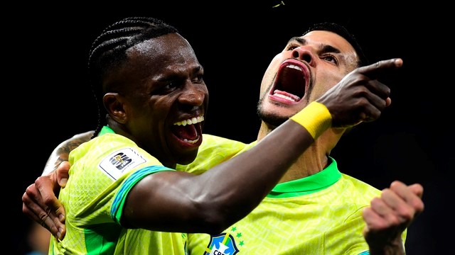 ELIMINATÓRIAS SUL-AMERICANAS DA COPA DO MUNDO DE 2026. CONMEBOL. CONFEDERAÇÃO SUL-AMERICANA DE FUTEBOL. PRIMEIRA FASE. DÉCIMA SEXTA RODADA. BRASIL. CLASSIFICADO PARA A COPA DO MUNDO DE 2026. PARAGUAI.