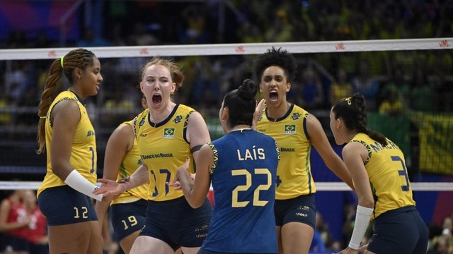 LIGA DAS NAÇÕES DE VÔLEI FEMININO. PRIMEIRA FASE. SEGUNDA RODADA. BRASIL. ESTADOS UNIDOS.