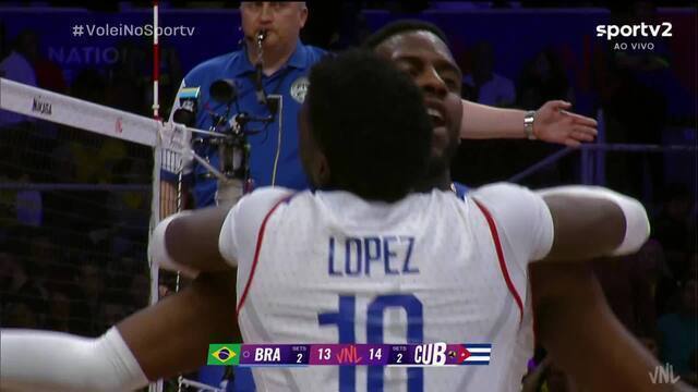 LIGA DAS NAÇÕES DE VÔLEI MASCULINO. PRIMEIRA FASE. SEGUNDA RODADA. MARACANÃZINHO. RIO DE JANEIRO-RJ. BRASIL. CUBA. BRASIL.