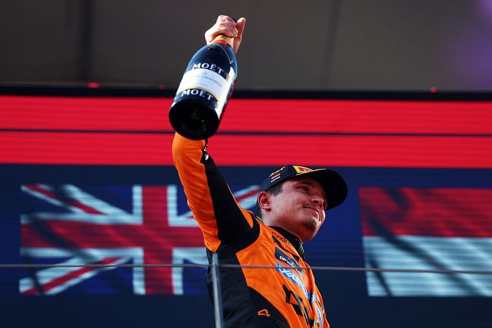 FÓRMULA 1. DÉCIMA PRIMEIRA ETAPA. GRANDE PRÊMIO DA ÁUSTRIA. LANDO NORRIS. MCLAREN. GRÃ-BRETANHA. GABRIEL BORTOLETO. BRASIL. SAUBER.