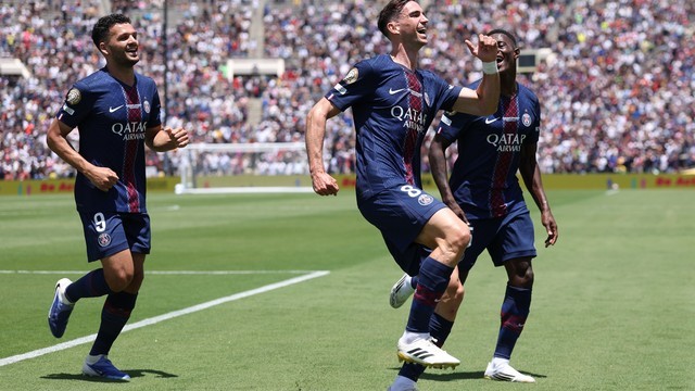 COPA DO MUNDO DA FIFA. FEDERAÇÃO INTERNACIONAL DAS ASSOCIAÇÕES DE FUTEBOL. DE 2025. PRIMEIRA FASE. PRIMEIRA RODADA. GRUPO B. PARIS SAINT-GERMAIN. FRANÇA. ATLÉTICO DE MADRID. ESPANHA.