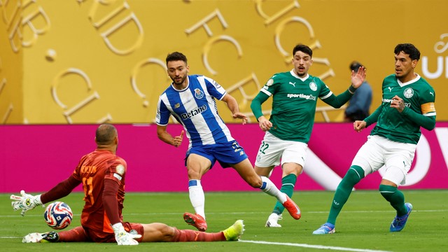 COPA DO MUNDO DA FIFA. FEDERAÇÃO INTERNACIONAL DAS ASSOCIAÇÕES DE FUTEBOL. DE 2025. PRIMEIRA FASE. PRIMEIRA RODADA. GRUPO A. PALMEIRAS-SP. BRASIL. PORTO. PORTUGAL.