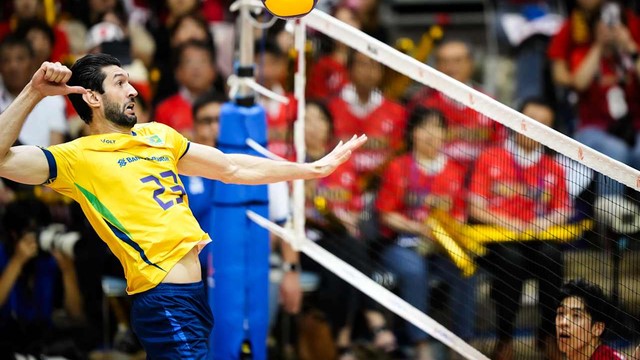 LIGA DAS NAÇÕES DE VÔLEI. MASCULINO. FASE PRELIMINAR. PRIMEIRA FASE. BRASIL. JAPÃO. DÉCIMA RODADA.